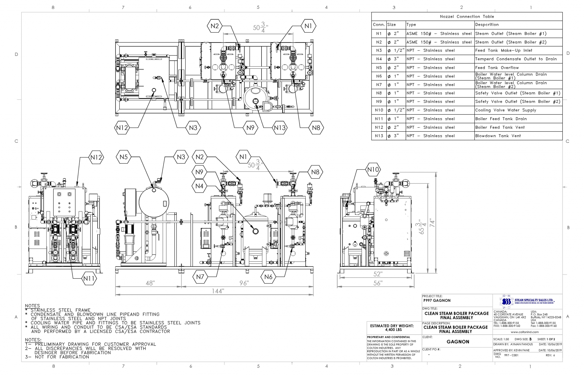 Services Steam Specialty