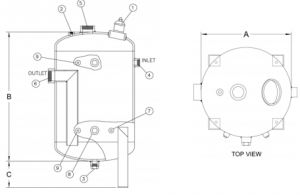 Blowdown Tank – BDT Series – Steam Specialty